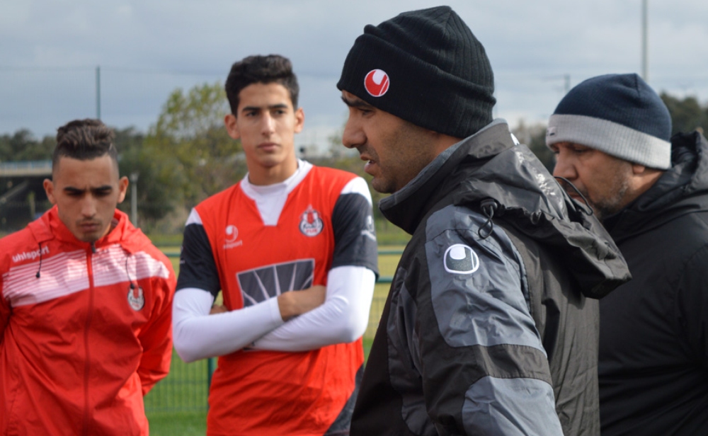 مهاجم المنتخب المغربي "الرديف" قريب من الفتح
