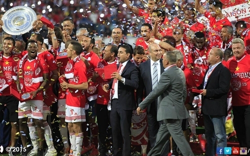 الوداد بطل آخر نسخة من botola pro