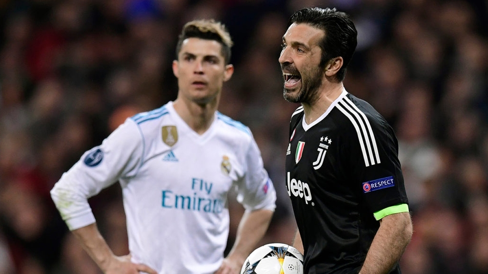 جيانلويجي بوفون وكريستيانو رونالدو