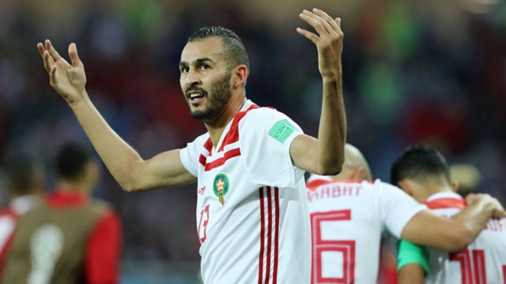 المهاجم المغربي خالد بوطيب