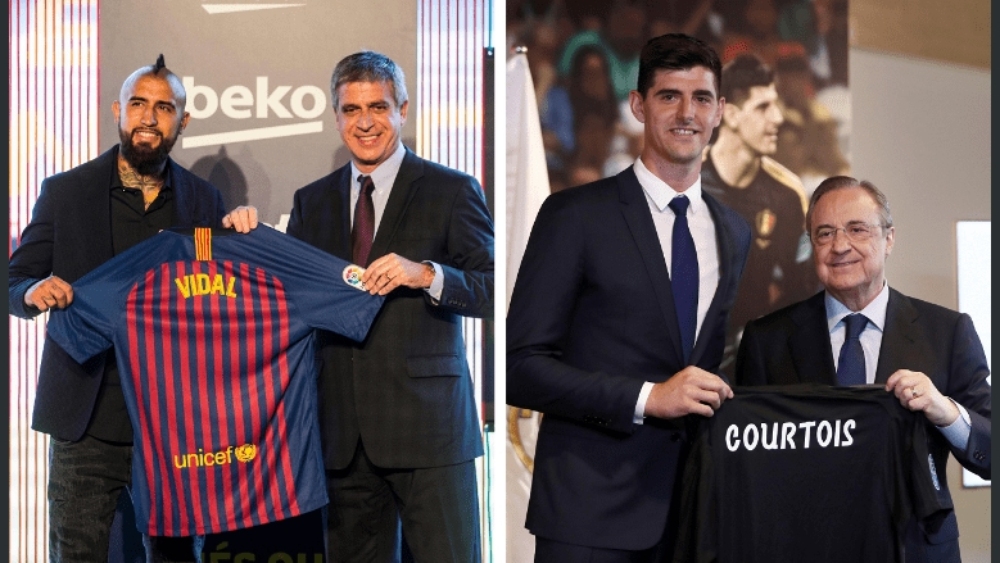 صفقات برشلونة وريال مدريد في الميركاتو الصيفي