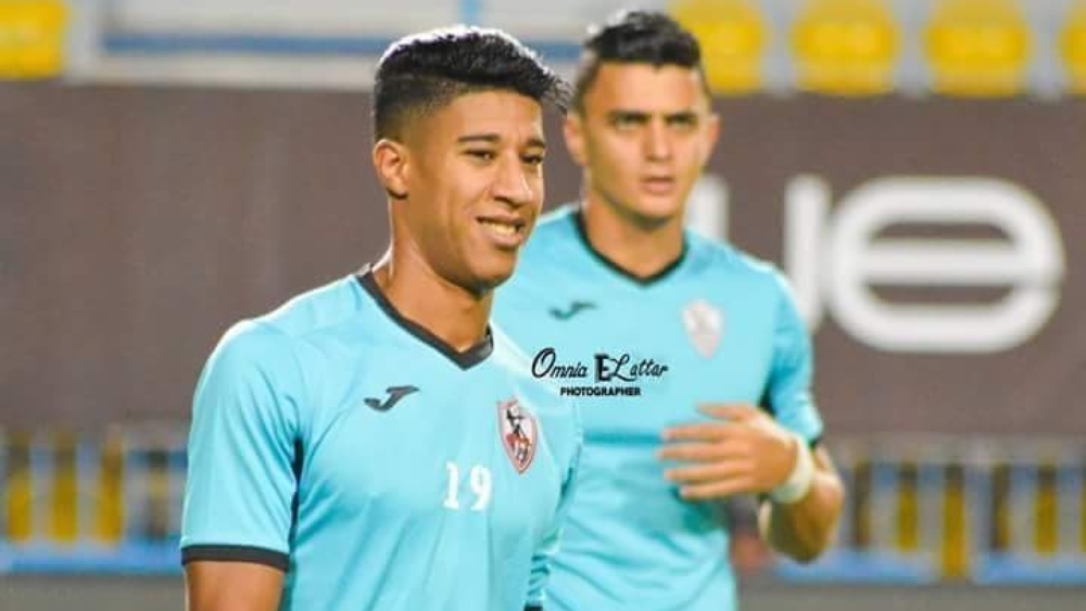 لاعب الزمالك حميد أحداد