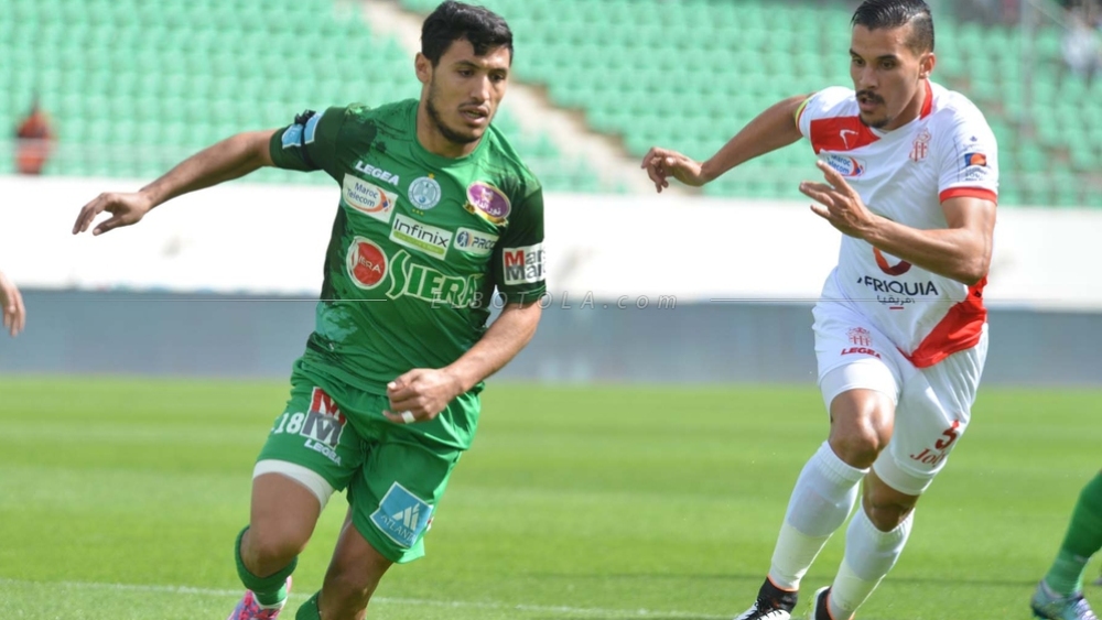 مباراة سابقة بين حسنية أكادير والرجاء الرياضي