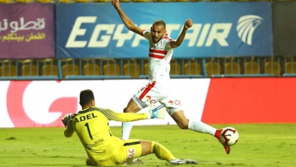 من مباراة سابقة لبو طيب مع الزمالك