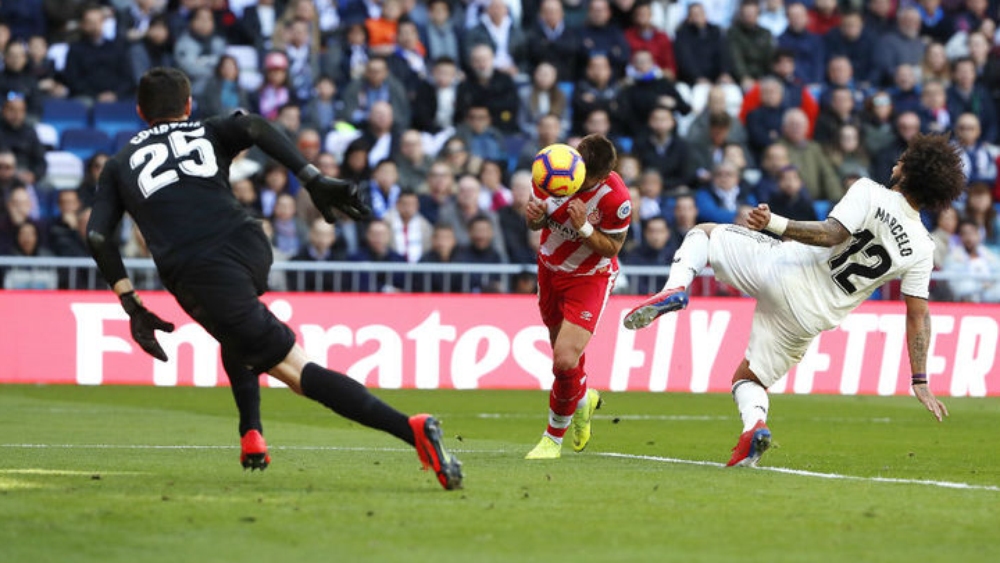 من مباراة ريال مدريد وجيرونا في الليجا