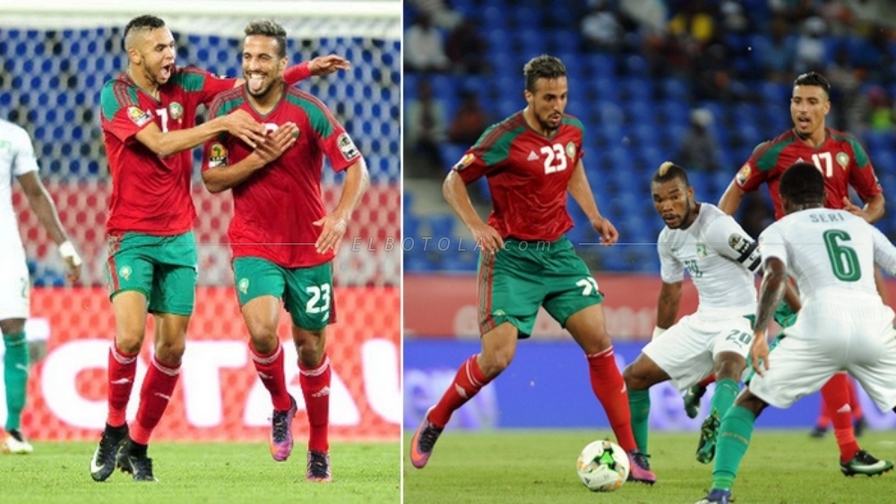 المهاجم المغربي رشيد عليوي وهدفه الشهير في شباك الكوت ديفوار