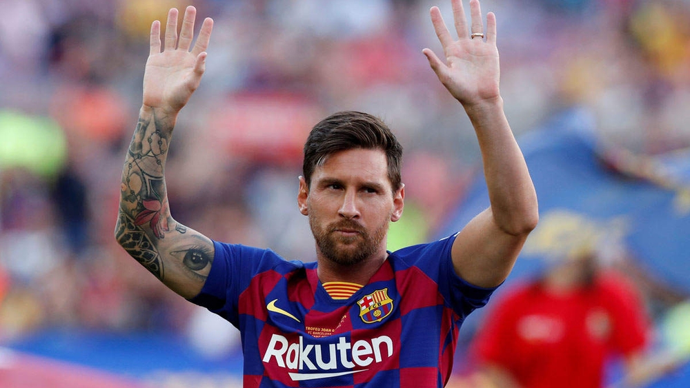 نجم برشلونة ليونيل ميسي