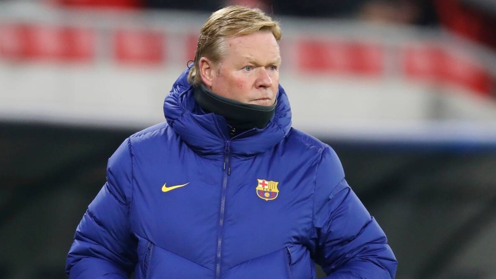 رونالد كومان مدرب برشلونة