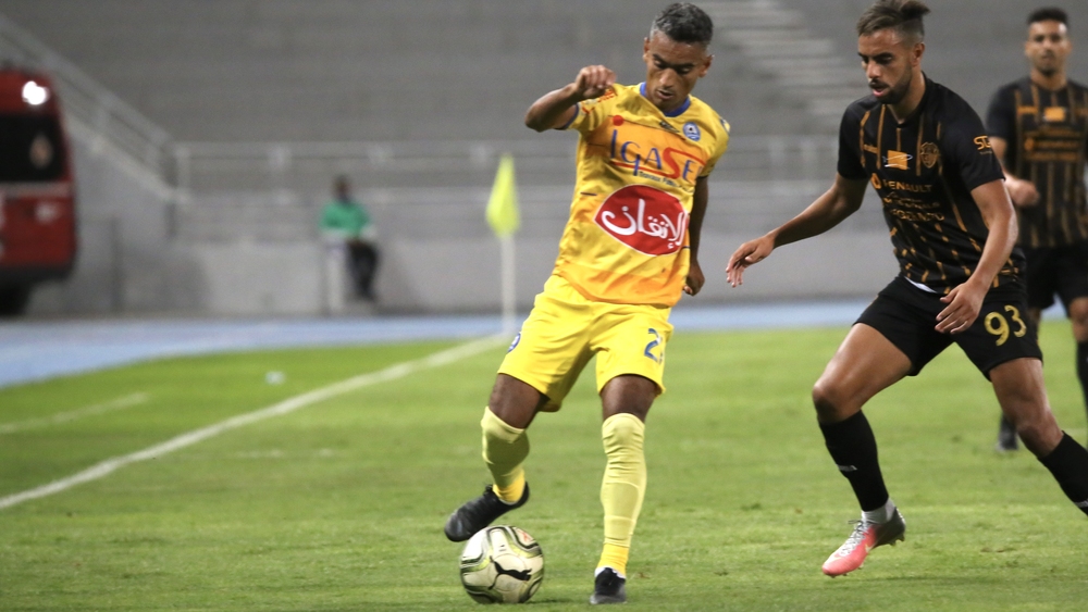 لاعب نهضة الزمامرة عبد الصمد المباركي (39 عامًا)