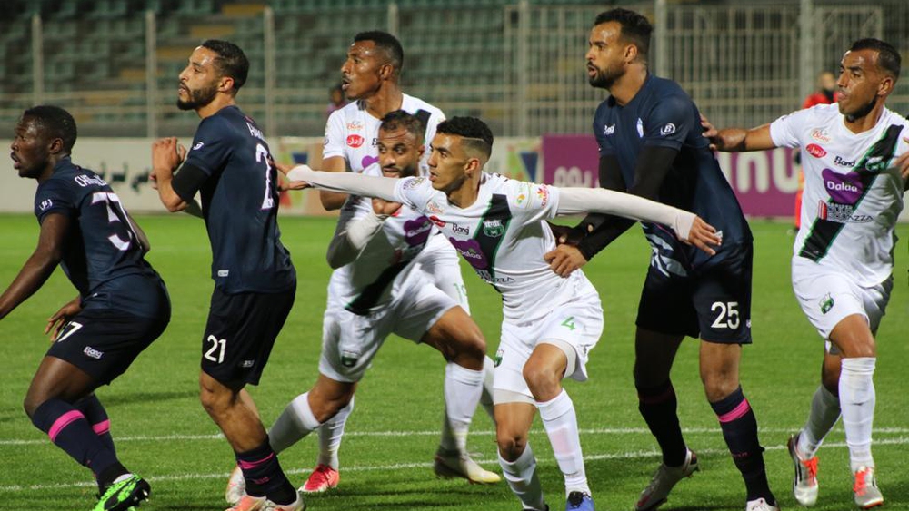 من مباراة يوسفية برشيد وواد زم