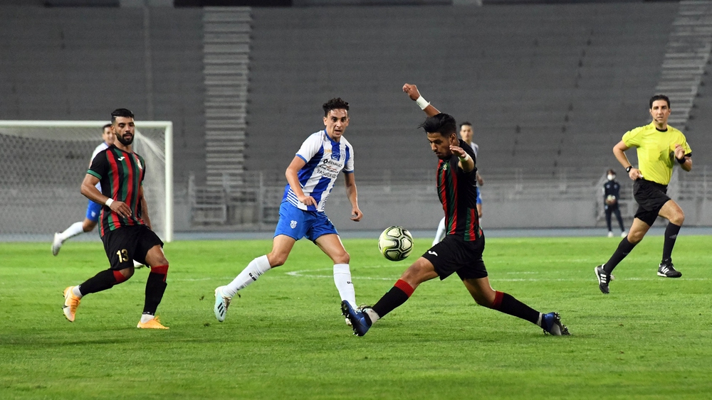 من مباراة الموسم الماضي بين اتحاد طنجة والجيش الملكي