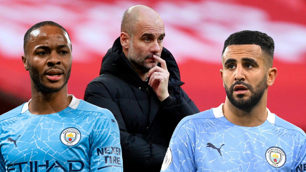 مانشستر سيتي لا يمانع في التخلي عن رياض محرز ورحيم سترلينغ
