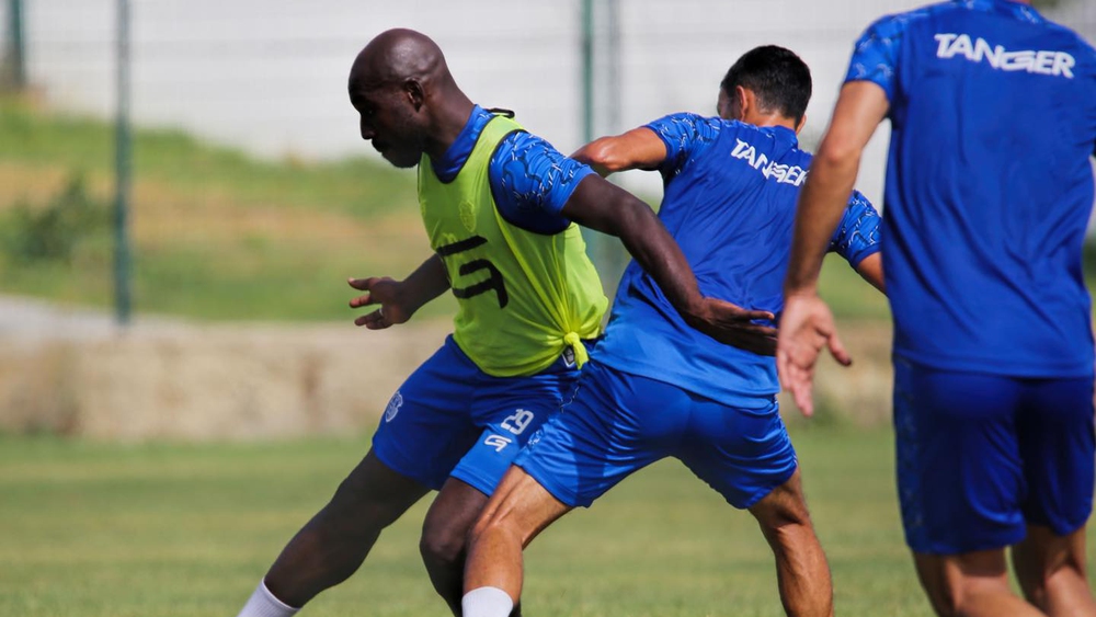 من تداريب اتحاد طنجة