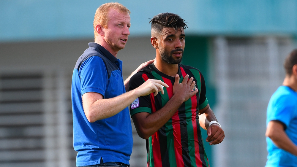لاعب الجيش الملكي حمزة مجاهد