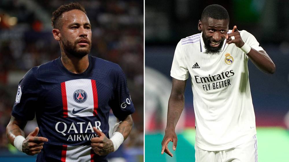 نيمار يتحدث عن مدافع ريال مدريد روديغير