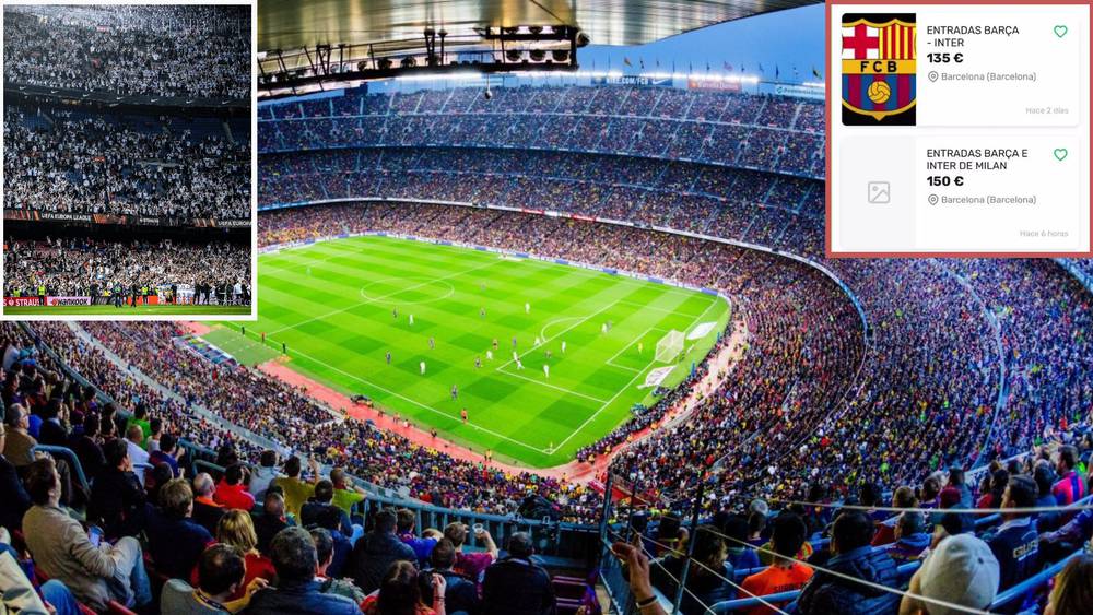 دوري أبطال أوروبا/ برشلونة يتصدى لجماهيره الساعية لبيع تذاكرها لأنصار إنتر الإيطالي