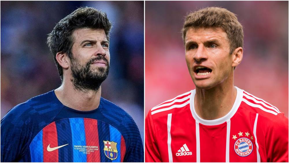 توماس مولر يكتب عن اعتزال جيرارد بيكيه كنتَ دائما خصما قويا ورياضيا عظيما أنت بطل وأسطورة لعبتنا