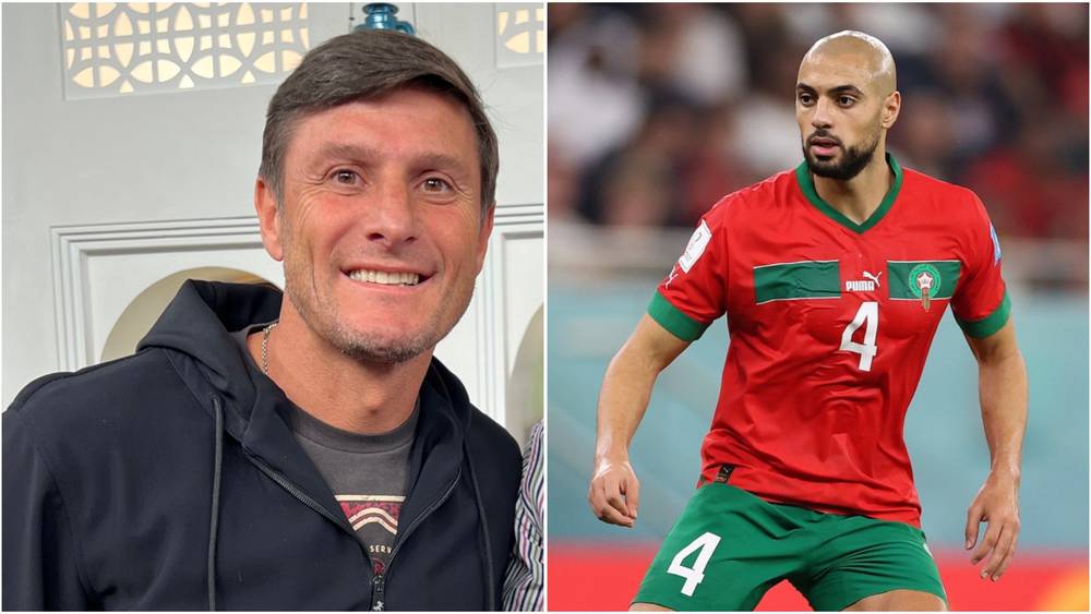 الأرجنتيني خافيير زانيتي يصرح المغرب ليس مفاجأة لأنه استحق التواجد في نصف نهائي كأس العالم وأمرابط يقوم بمونديال رائع