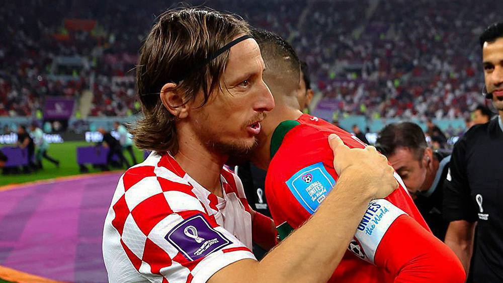 الكرواتي لوكا مودريتش يصرح المغرب قدم كل شيء على الرغم من التعب والإصابات لقد قاتلوا حتى النهاية وعليهم أن يفتخروا بإنجازهم