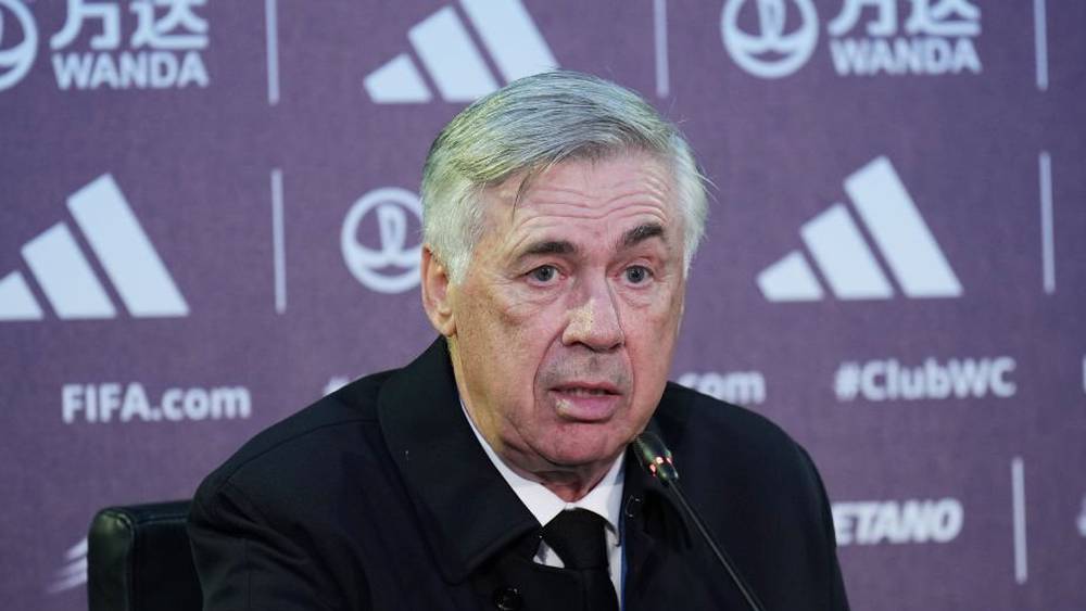 مدرب ريال مدريد كارلو أنشيلوتي يصرح نحترم كأس العالم للأندية كثيرا ومواجهة الهلال مهمة جدا بالنسبة لنا