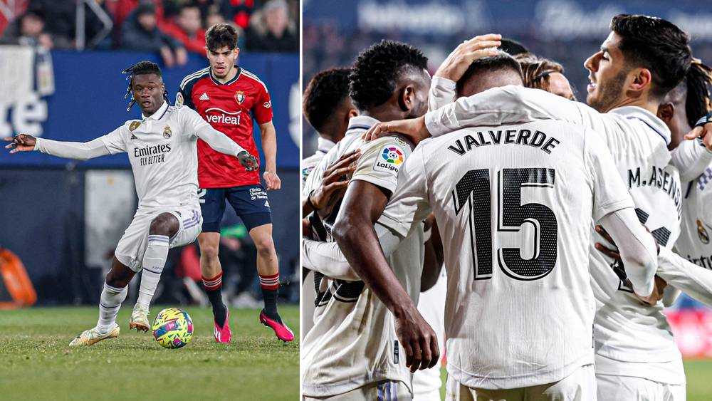 ريال مدريد يحقق فوزا صعبا على أوساسونا