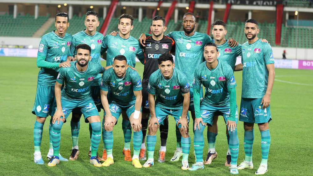 فريق الرجاء الرياضي (عدسة البطولة: محمد بايلا)