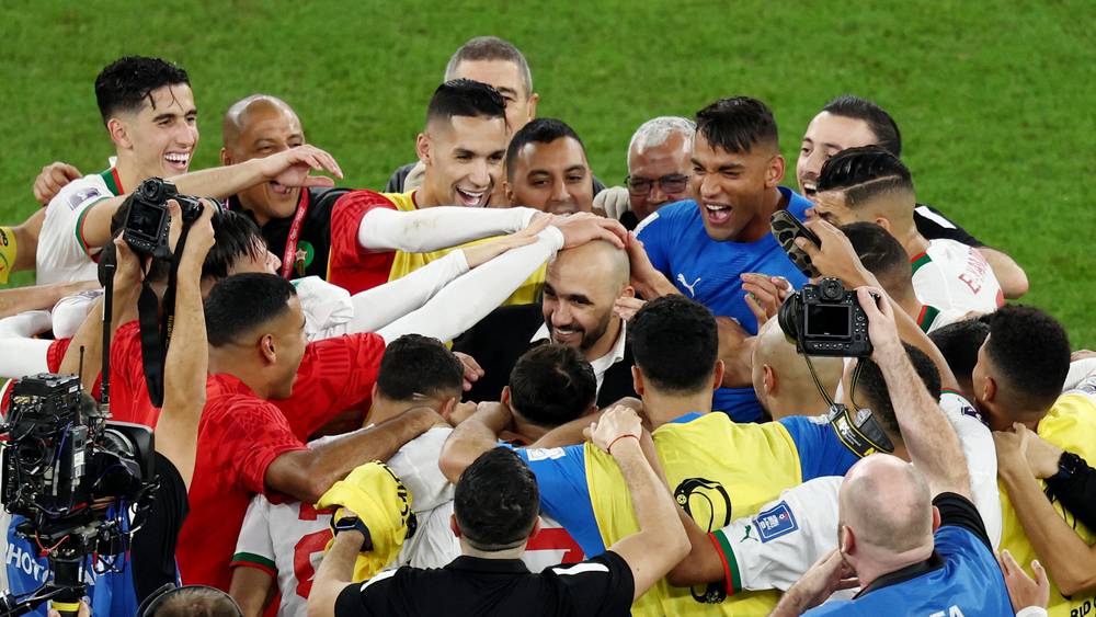 وليد الركراكي: "سنفوز بكأس العالم إن شاء الله"