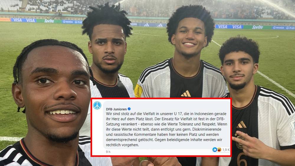 "هجوم عنصري" على لاعبي منتخب ألمانيا تحت 17 سنة بسبب لون بشرتهم: "مبروك للكاميرون"!