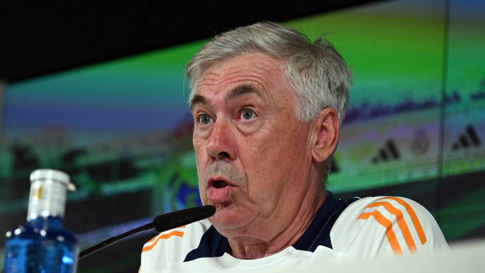 كارلو أنشيلوتي مدرب ريال مدريد