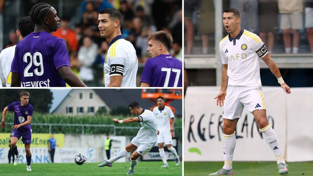 رونالدو يسجل في شباك تولوز
