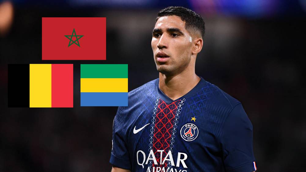 المغرب وبلجيكا والغابون.. 3 دول فقط منحت حكيمي المركز الأول في الكرة الذهبية