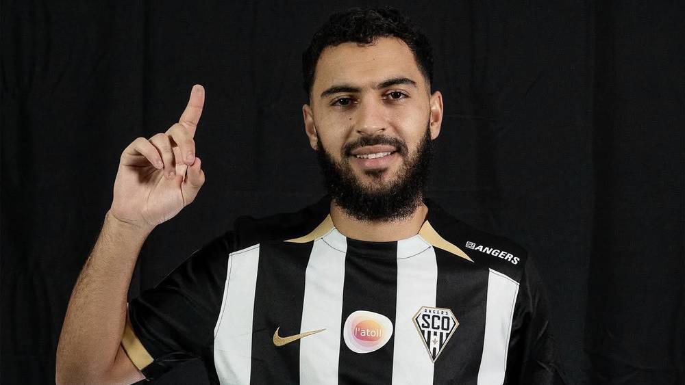رسميًا/ أنجيه الفرنسي يعلن التعاقد مع المغربي أمين سباعي حتى 2027