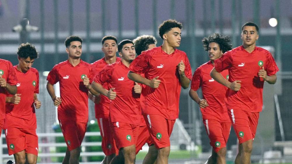 المنتخب المغربي لأقل من 17 سنة يستأنف تداريبه استعدادًا لمواجهة كاليدونيا الجديدة