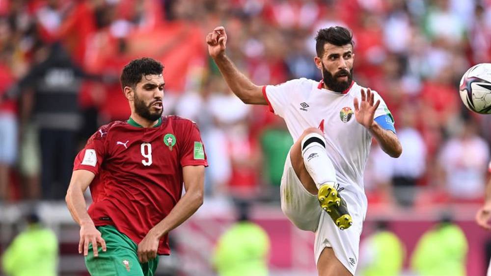 من بينهم أزارو والكرتي وانتهت بانتصار المغرب (4-0).. 5 لاعبين حضروا في آخر مباراة بين "أسود الأطلس" والأردن في كأس العرب