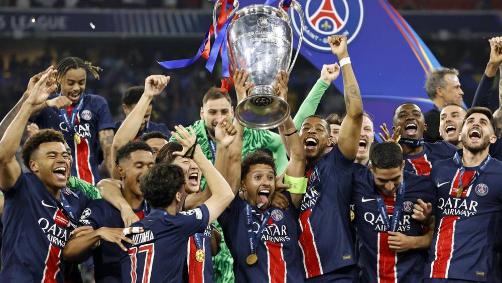 فوز باريس سان جيرمان بدوري الأبطال يتصدر أحداث 2025