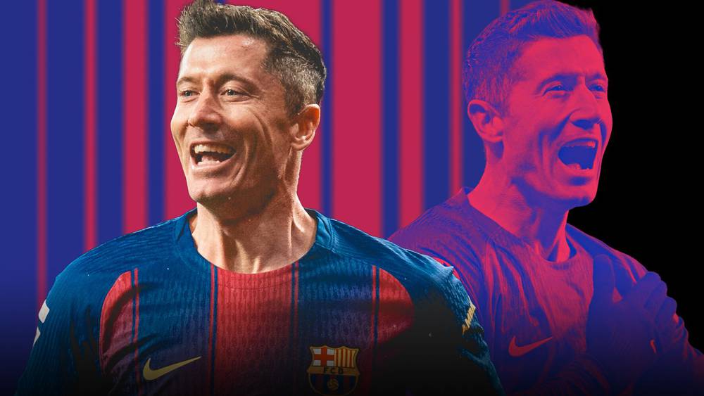 ليفاندوفسكي يرفض التسرع في تحديد مستقبله مع اقتراب نهاية عقده في برشلونة