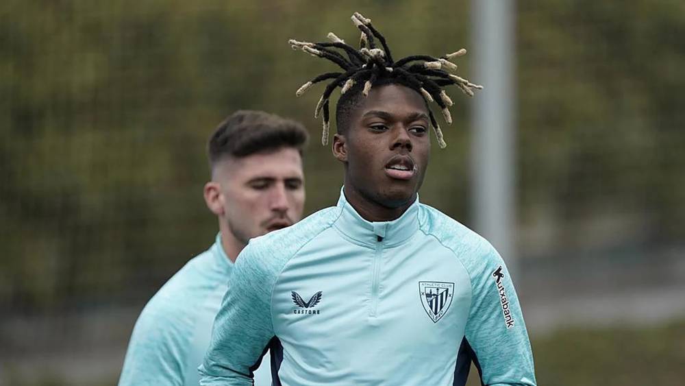 نيكو ويليامز يستعد للعودة إلى صفوف أتلتيك بيلباو بعد غياب دام 51 يوما