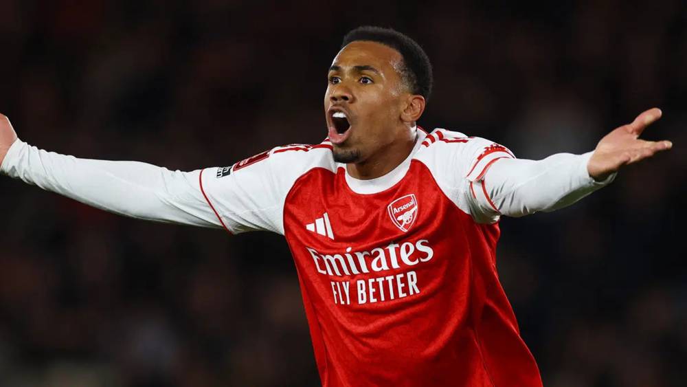 أرتيتا يعبر عن قلقه بعد إصابة غابرييل في ربع نهائي كأس الاتحاد الإنجليزي