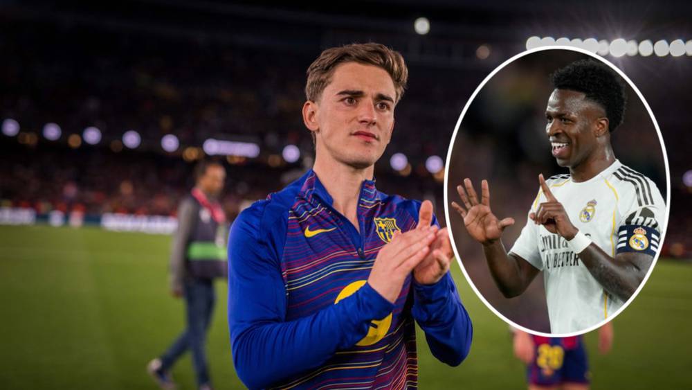 غافي عن خلافه مع فينيسيوس بعد إشارته إلى 15 لقبا أوروبيا أمام جماهير برشلونة: "قلت له أغلق فمك"