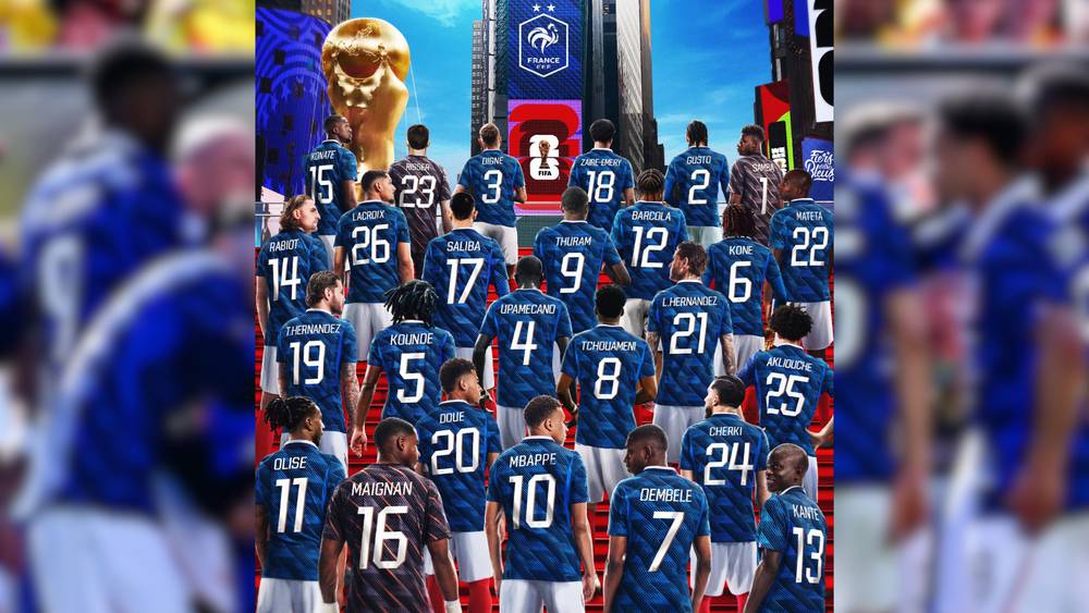 الاتحاد الفرنسي لكرة القدم يعلن أرقام قمصان لاعبيه في مونديال 2026