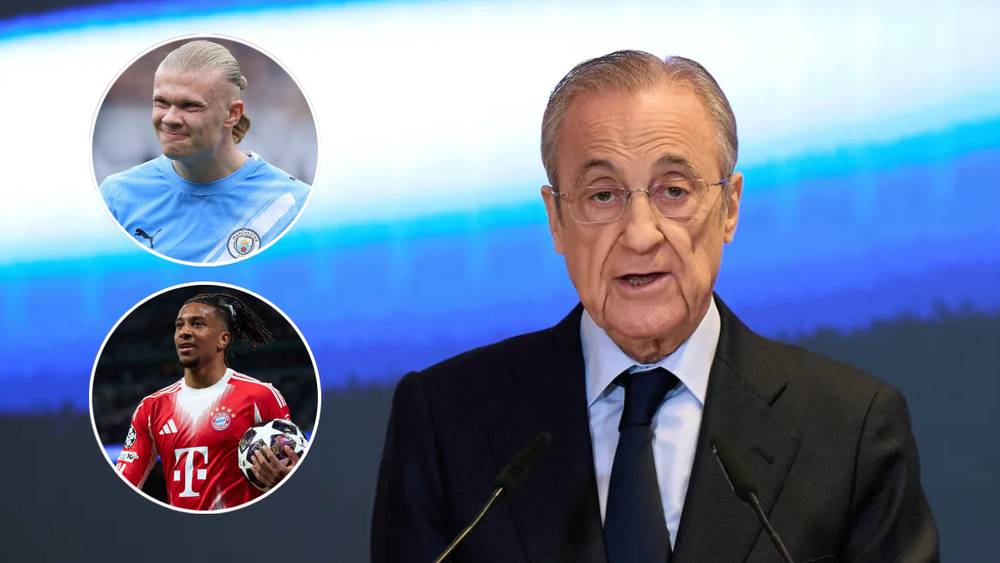 فلورنتينو بيريز: "أوليسي لاعب رائع لكنه ليس الاسم الذي أفكر فيه.. كما أنه ليس دوكو أو هالاند"
