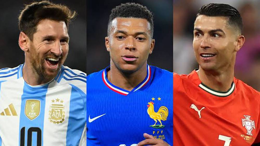 مبابي يؤكد أن ميسي ورونالدو يجمعان بين الموهبة والاجتهاد في مسيرتهما