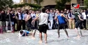 «ماتش كورة» على ملعب من نوع خاص