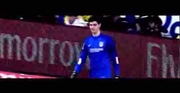 تصديات  كورتوا أمام ريال مدريد 