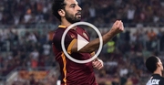 هدف رائع لمحمد صلاح في مباراة روما واشبيلية