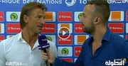 هيرفي رونارد : "مباراة صعبة و هدفنا التأهل"