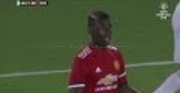 تحركات بول بوغبا في مباراة مان يونايتد و جالاكسي