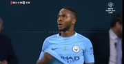 تحركات ستيرلينغ في مباراة مان يونايتد و السيتي