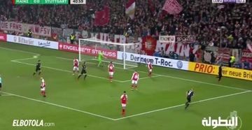 هدف شتوتجارت الأول في مرمى ماينتس