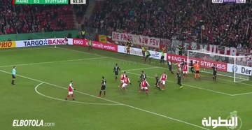 هدف ماينتس الأول في مرمى  شتوتجارت